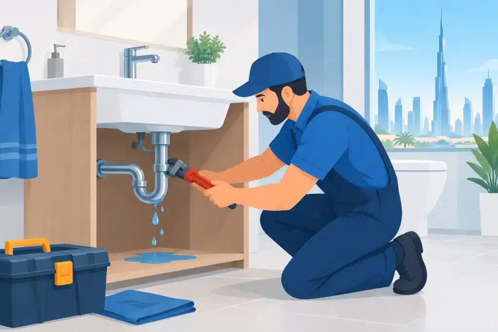 Fix Leaking Bathroom Pipe Dubai the Right Way